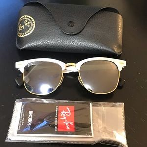 Ray Ban aluminum club master wayfarer Sunnies 😎